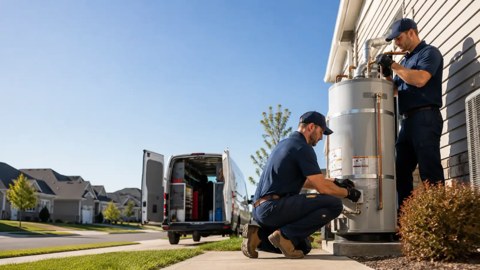 Water Heater Installation in Lakewood, NM